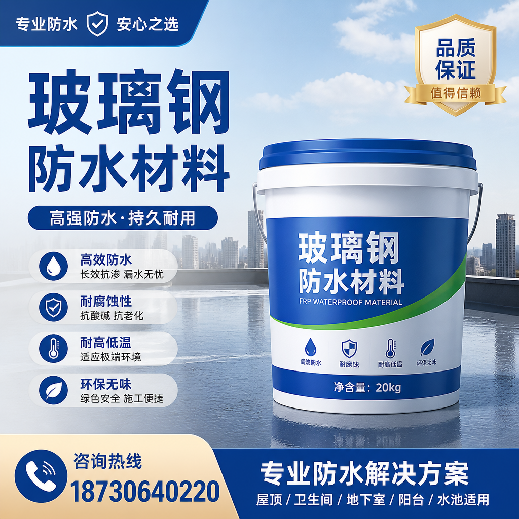 了解玻璃钢防水材料的市场趋势,陇南 企业不可不知